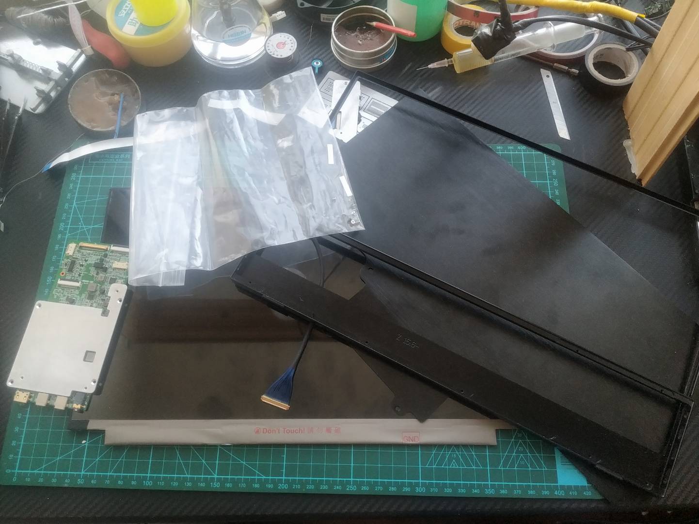 扩展屏材料到货展示